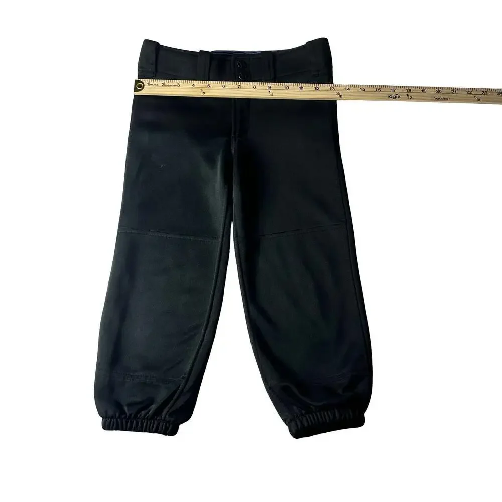 RIP-IT Youth Softball Padded Sliding Pants Black Elastic Youth Large